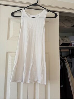 lululemon athletica White Sleeveless Tank Dress